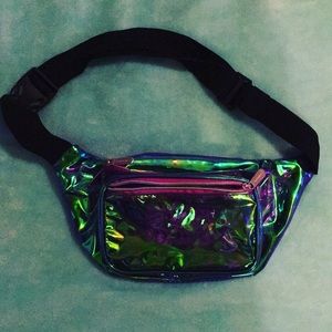 ••• SOLD ••• Holographic Fanny Pack